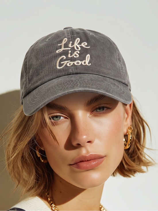 Accessories - NWT Life is Good GRAY versatile baseball hat for Men/women Have 2 in stock